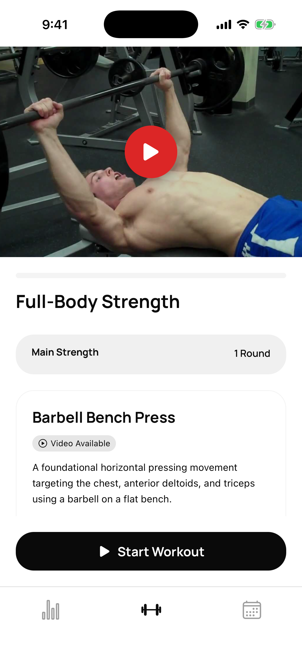 An active MastersFit workout with exercise video and instructions